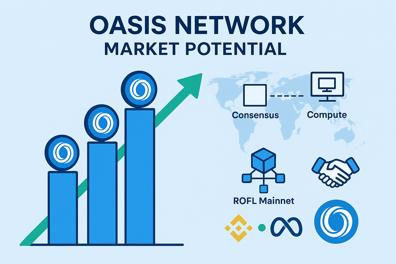 Oasis Network market strength visualization